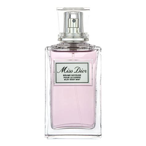 dior miss dior silky body mist 3.4 oz|christian dior miss mist.